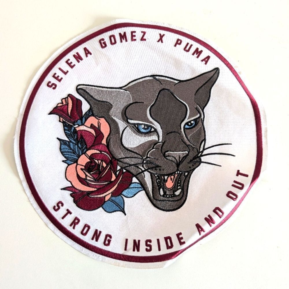 Selena Gomez X Puma Large Iron On Patch